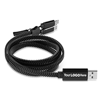 Zippered Duo Charging Cable